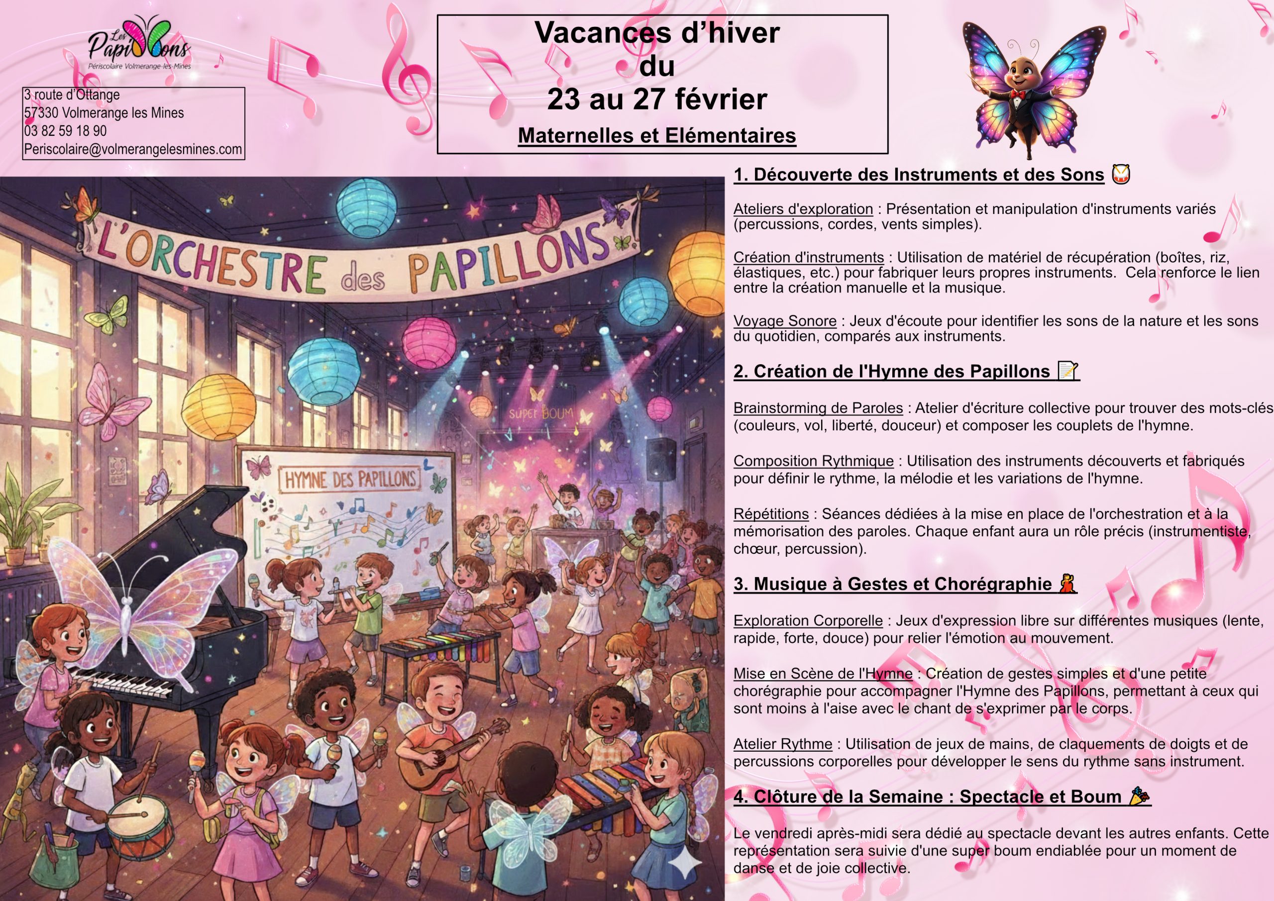 Vacances de février 2026